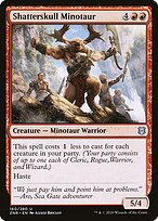 Shatterskull Minotaur #160