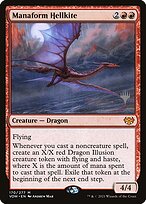 Manaform Hellkite #170p