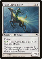 Rune-Cervin Rider #20