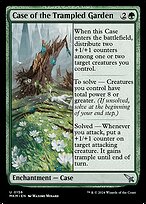 Case of the Trampled Garden #156