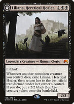 Liliana, Heretical Healer // Liliana, Defiant Necromancer #106