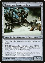Phyrexian Snowcrusher #140
