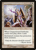 Unquestioned Authority #31