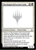 The Keeper of Favorite Cards #RW90b