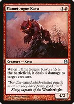 Flametongue Kavu #123