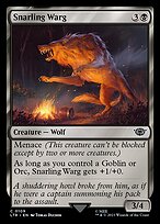 Snarling Warg #109