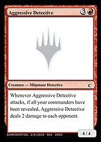 Aggressive Detective #CR03c