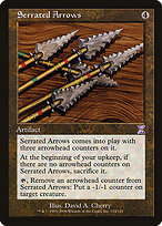 Serrated Arrows #114