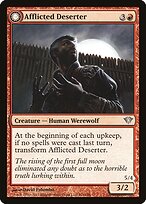Afflicted Deserter // Werewolf Ransacker #81