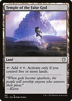 Temple of the False God #187