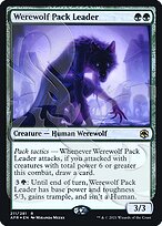 Werewolf Pack Leader #211a