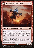 Reckless Stormseeker // Storm-Charged Slasher #157