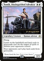 Tomik, Distinguished Advokist #34s