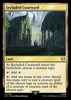 Secluded Courtyard #330