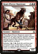 Heart-Piercer Manticore #138s