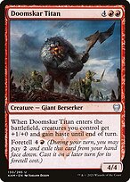 Doomskar Titan #130
