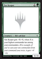 Tax Keeper #UG02b