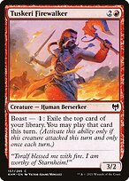 Tuskeri Firewalker #157