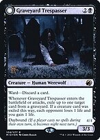Graveyard Trespasser // Graveyard Glutton #104s