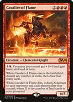 Cavalier of Flame #125p