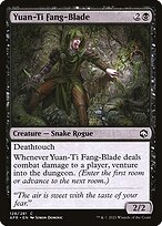 Yuan-Ti Fang-Blade #128