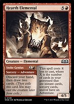 Hearth Elemental // Stoke Genius #136