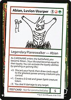 Abian, Luvion Usurper #87