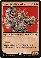 Zalto, Fire Giant Duke #323