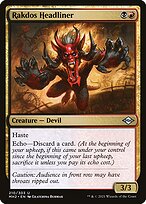 Rakdos Headliner #210