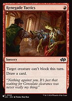 Renegade Tactics #J25-590