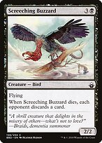 Screeching Buzzard #158
