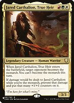 Jared Carthalion, True Heir #CMR-281