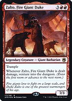 Zalto, Fire Giant Duke #171s