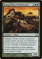 Stampeding Wildebeests #300