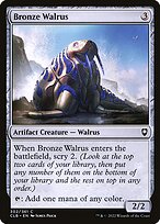 Bronze Walrus #302