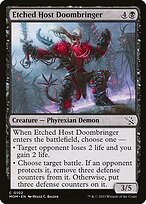 Etched Host Doombringer #102