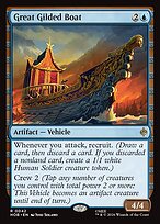 Great Gilded Boat #42