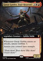 Great Goblin, Foul-Hearted #105