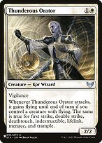 Thunderous Orator #STX-35
