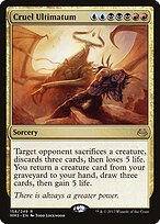 Cruel Ultimatum #158