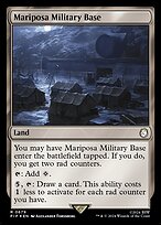 Mariposa Military Base #679