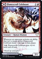 Flamescroll Celebrant // Revel in Silence #150s