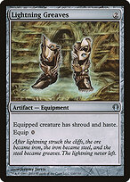 Lightning Greaves #110