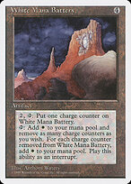 White Mana Battery #357