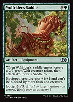 Wolfrider's Saddle #740