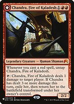 Chandra, Fire of Kaladesh // Chandra, Roaring Flame #ORI-135