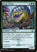 Siege Wurm #GRN-144