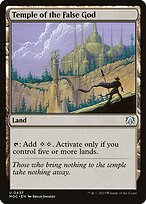 Temple of the False God #437