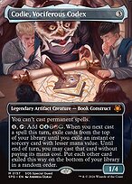 Codie, Vociferous Codex #157