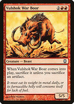 Vulshok War Boar #72